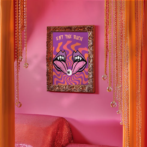 Eat the Rich Fine Art Print
